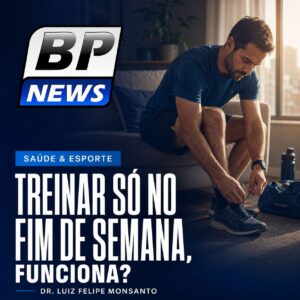 Só treina no fim de semana? Seu coração não é tão exigente assim